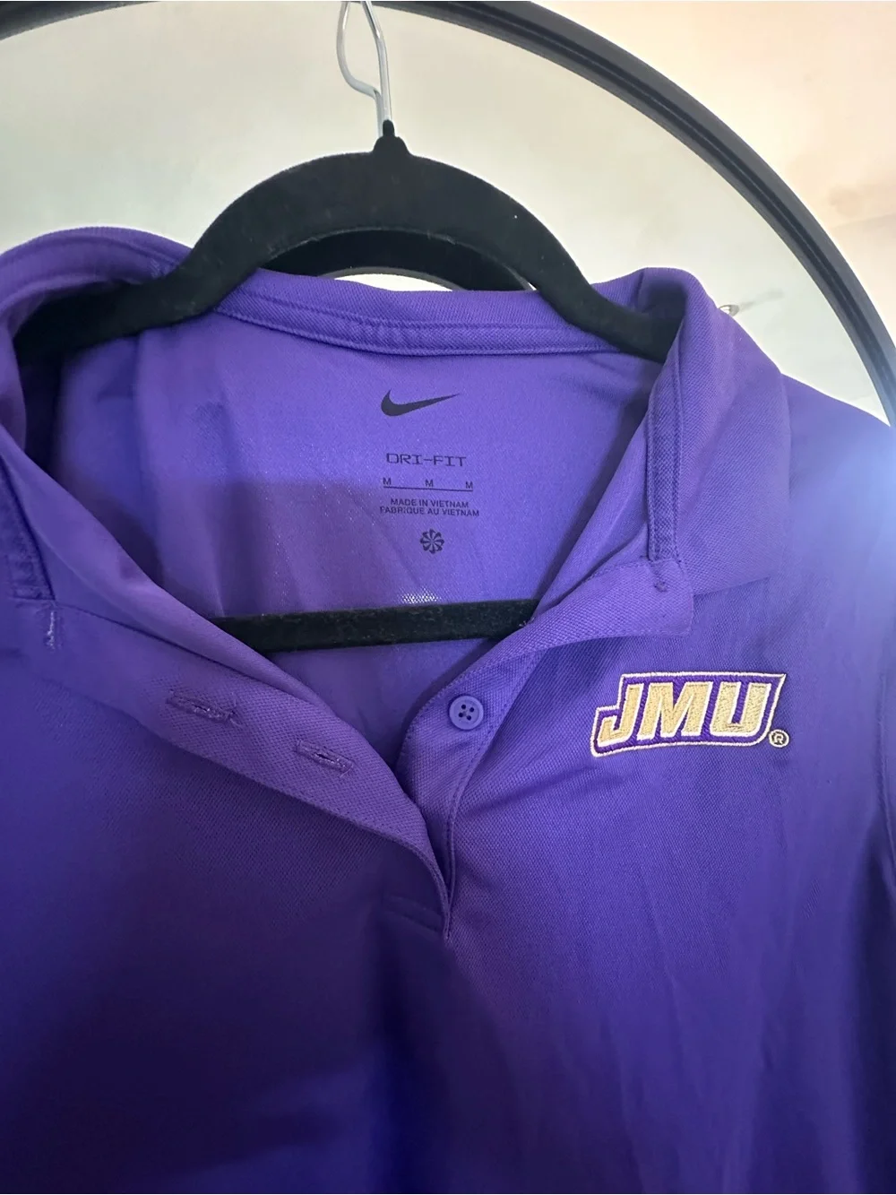 Sale! Nike Purple JMU Women's Polo Top